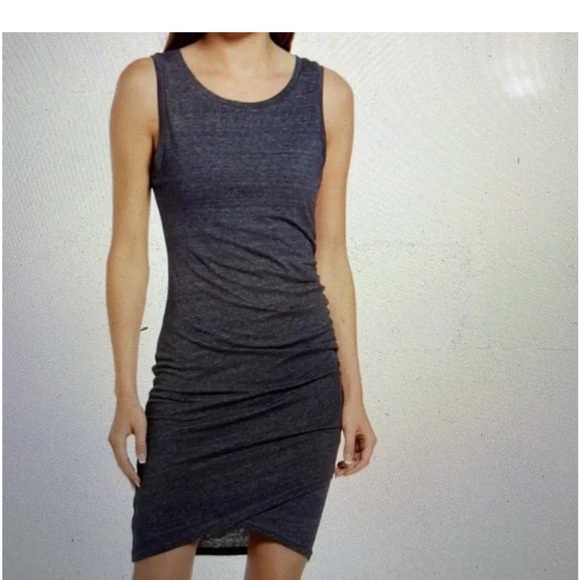 NWT LEITH RUCHED SIZE SMALL BLK DRESS - Picture 1 of 4